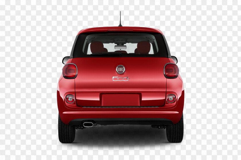 Fiat 2015 FIAT 500L City Car Automobiles PNG