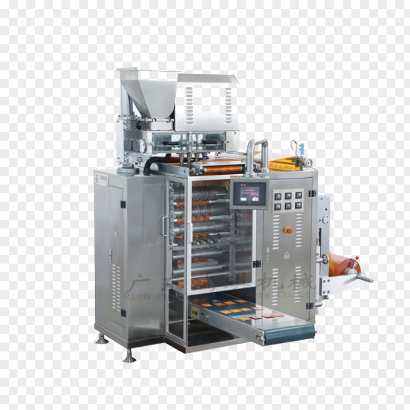 Machine Packaging And Labeling Paper Manufacturing Powder PNG