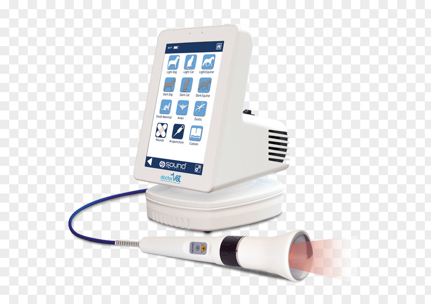 Veterinary Doctor Low-level Laser Therapy Ultrasonography Medical Equipment PNG