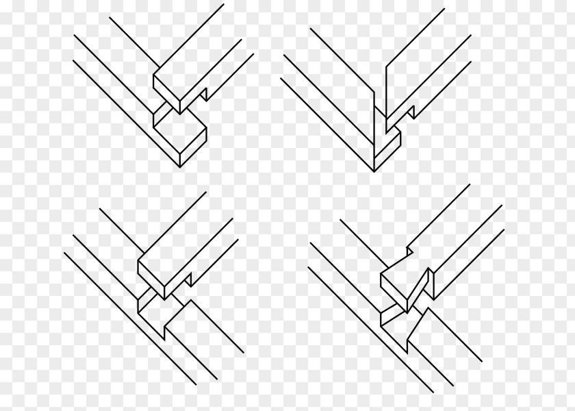 Wood Lap Joint Woodworking Joints Bridle Mortise And Tenon Dovetail PNG