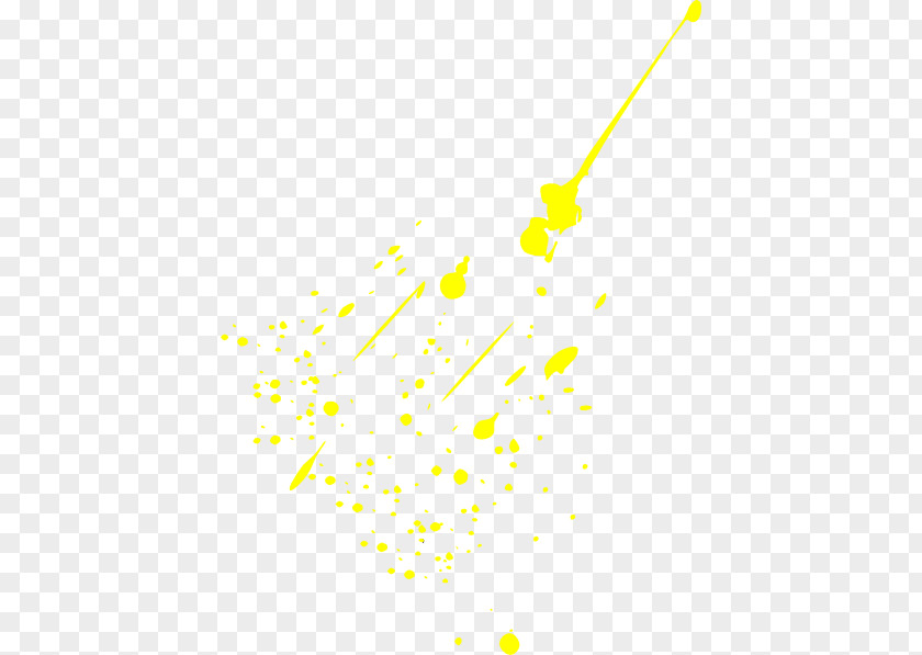 Yellow Ink Clip Art PNG