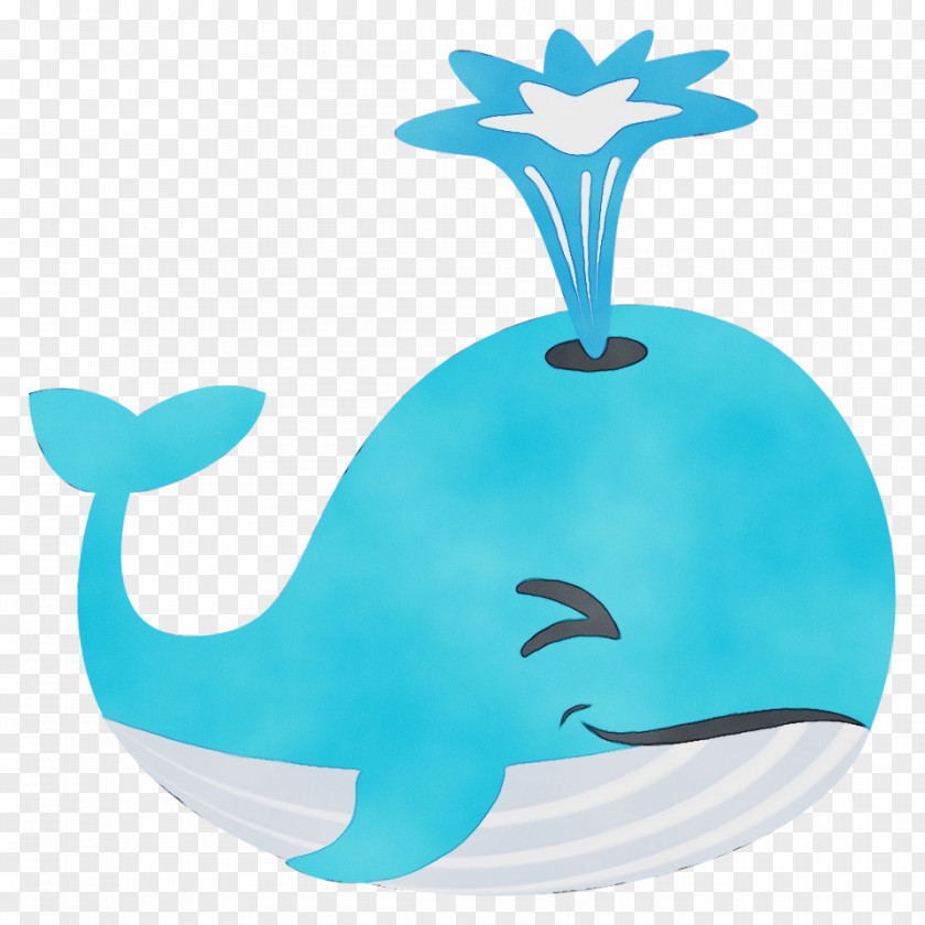 Blue Whale Cartoon PNG