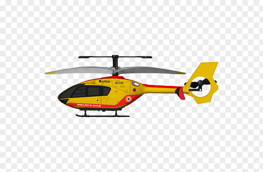 Helicopter Rotor Radio-controlled Eurocopter EC135 Aircraft PNG