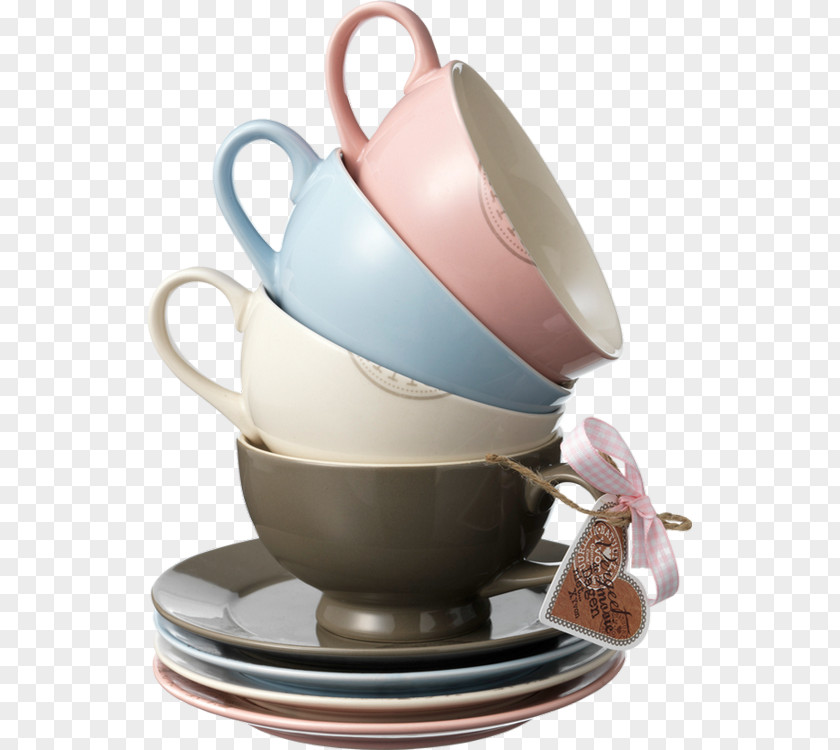 Kettle Coffee Cup Teapot Saucer PNG