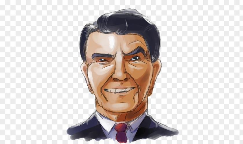 Reagan Cliparts Ronald President Of The United States Cartoon Clip Art PNG