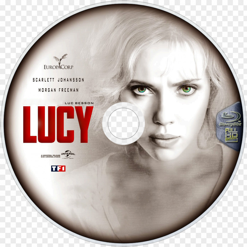 Scarlett Johansson Lucy Blu-ray Disc Film DVD PNG