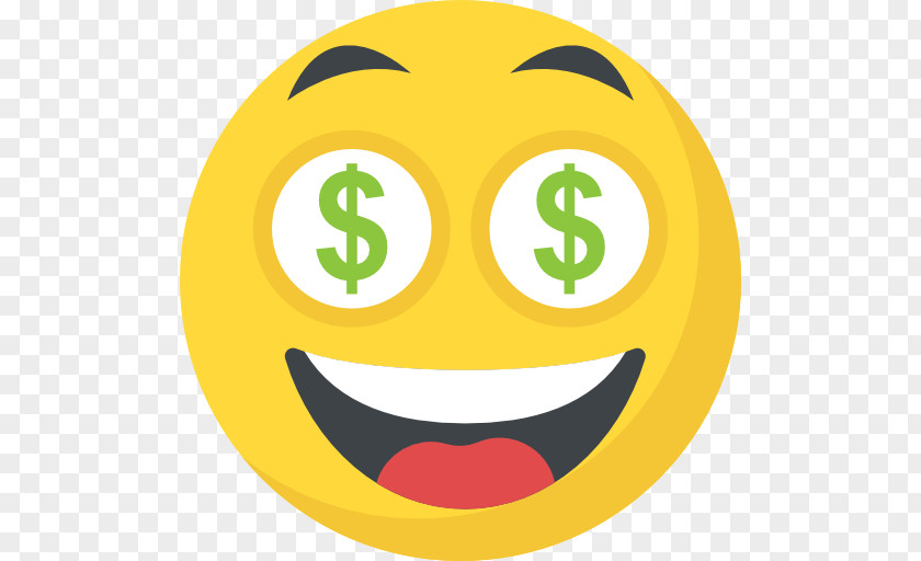 Smiley Emoji Money PNG