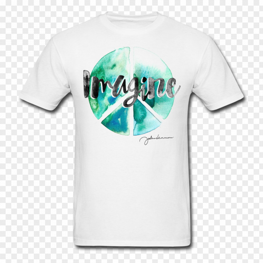 T-shirt Imagine Logo Sleeve Font PNG