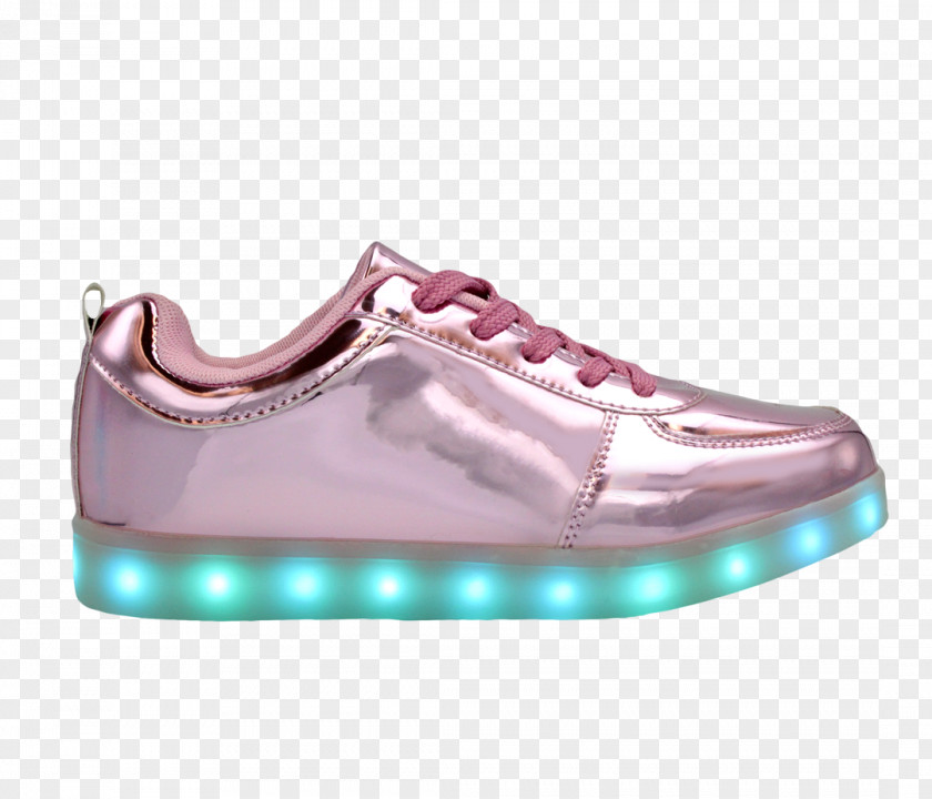 Boots Light-emitting Diode Shoe Sneakers Pink PNG