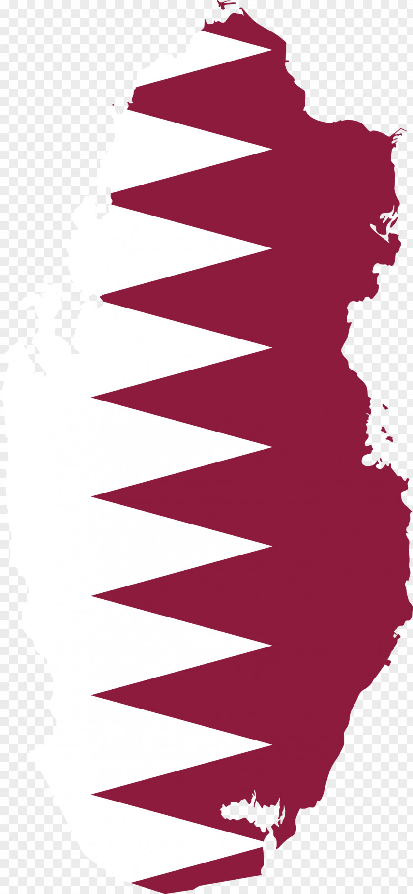 BORDER FLAG Qatar Blank Map Flag Collection PNG