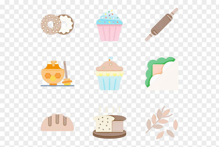 Dessert Icing Birthday Candle PNG
