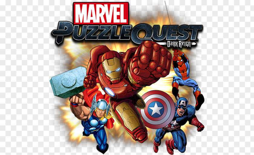 Iron Man Marvel Puzzle Quest Dark Reign Superhero Thanos PNG