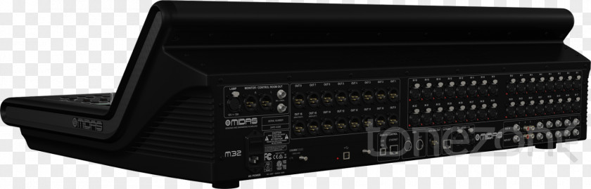 Mixer Midas M32 Audio Mixers Digital Mixing Console Consoles Microphone PNG