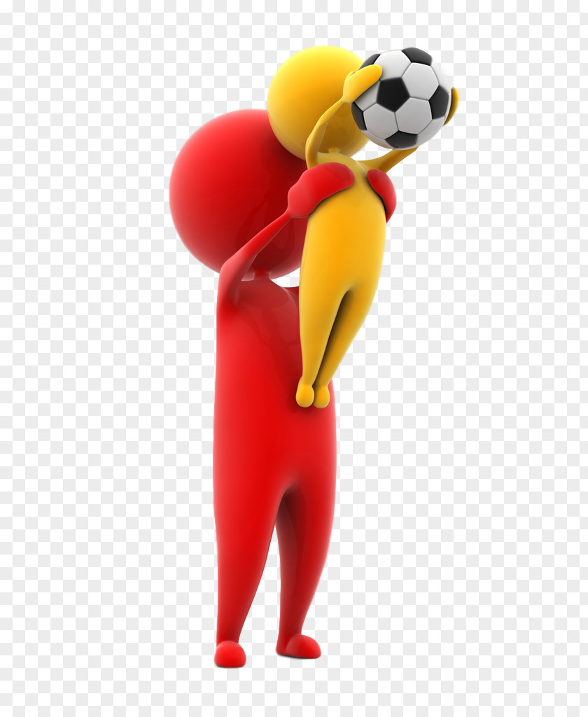 Red Yellow Animation Figurine Costume PNG