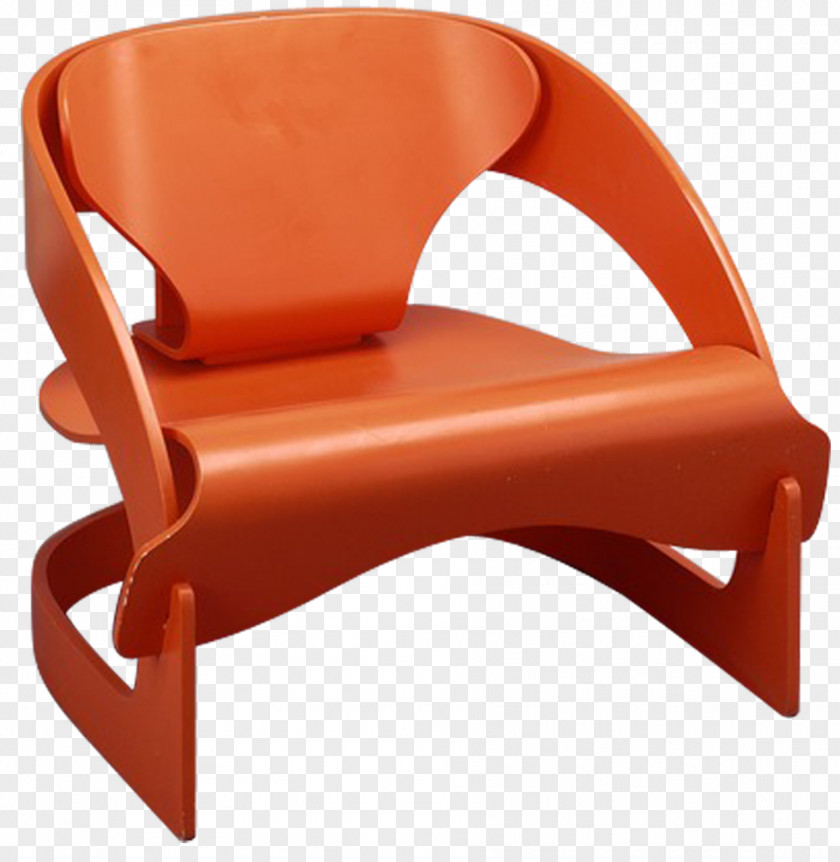 Armchair Furniture Plastic Chair PNG