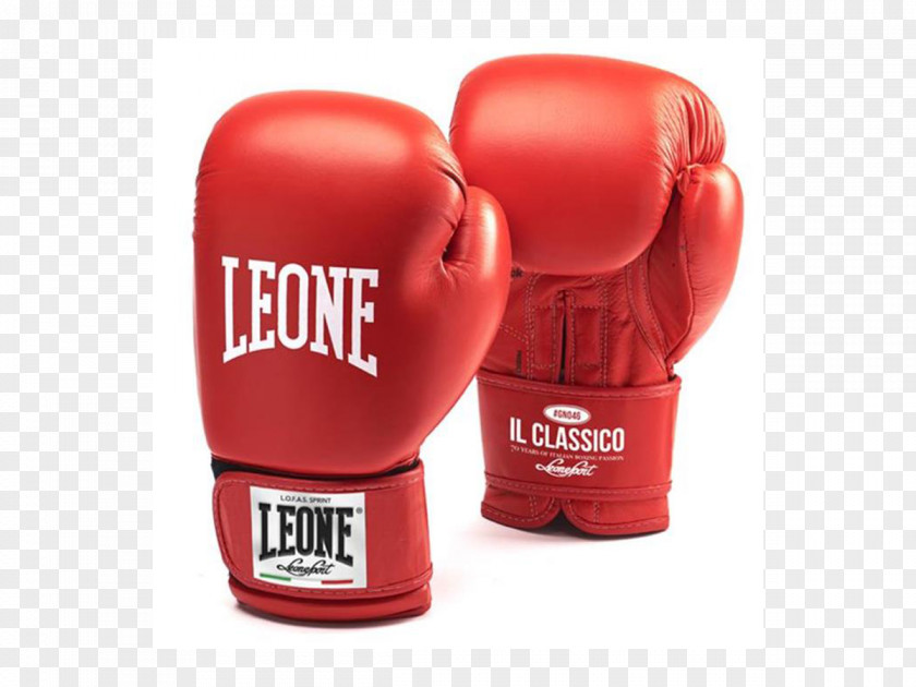Boxing Glove Federazione Pugilistica Italiana Leather PNG