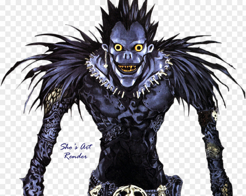 Death Ryuk Light Yagami Rem Note Character PNG