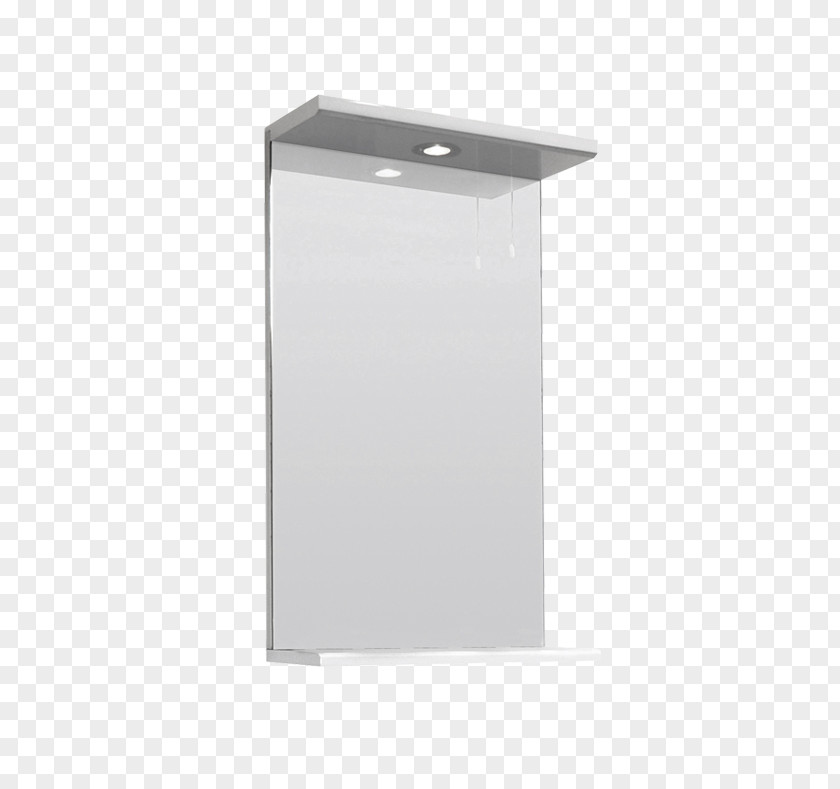 Depth 170mm) Rectangle Product Design LightingTop View Furniture Kitchen Sink Alaska 450mm Illuminated Mirror (High Gloss White PNG