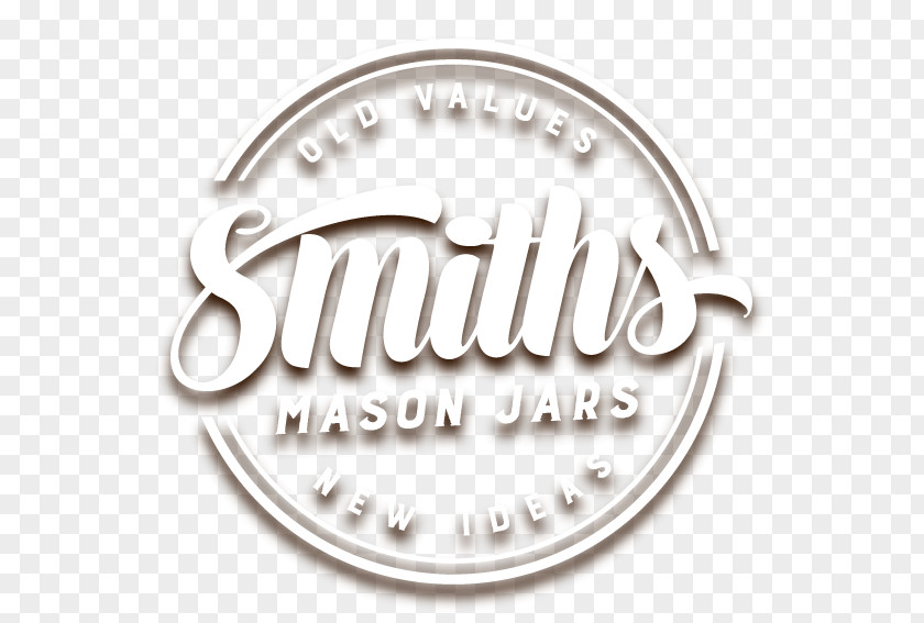 Plastic Mason Jar Mugs Logo Font PNG