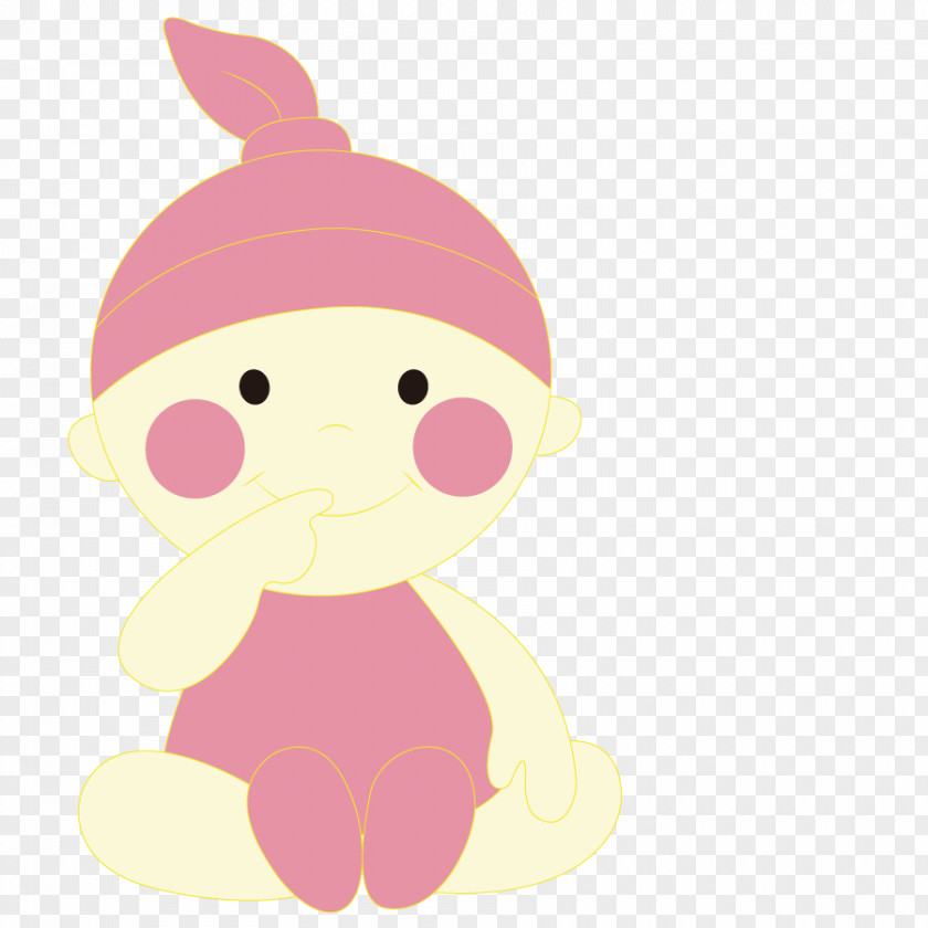 Vector Character Baby Infant Mother PNG