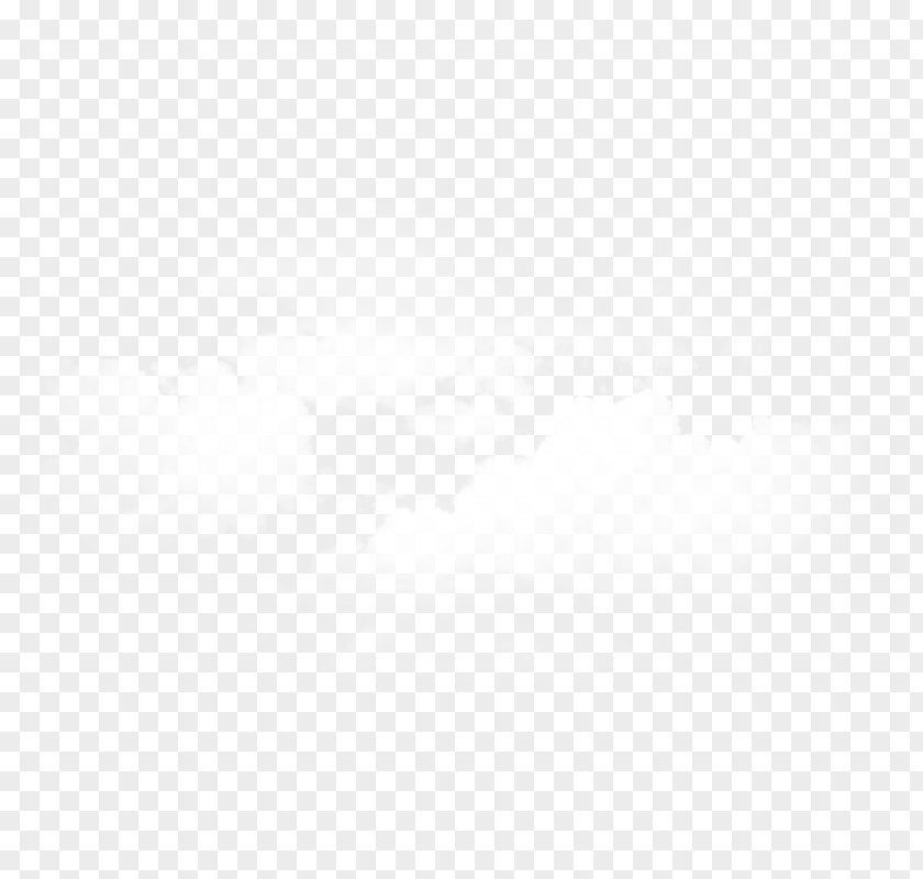 White Cloud Black Pattern PNG