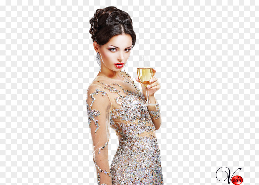 Woman Painting Fashion Gown Female PNG