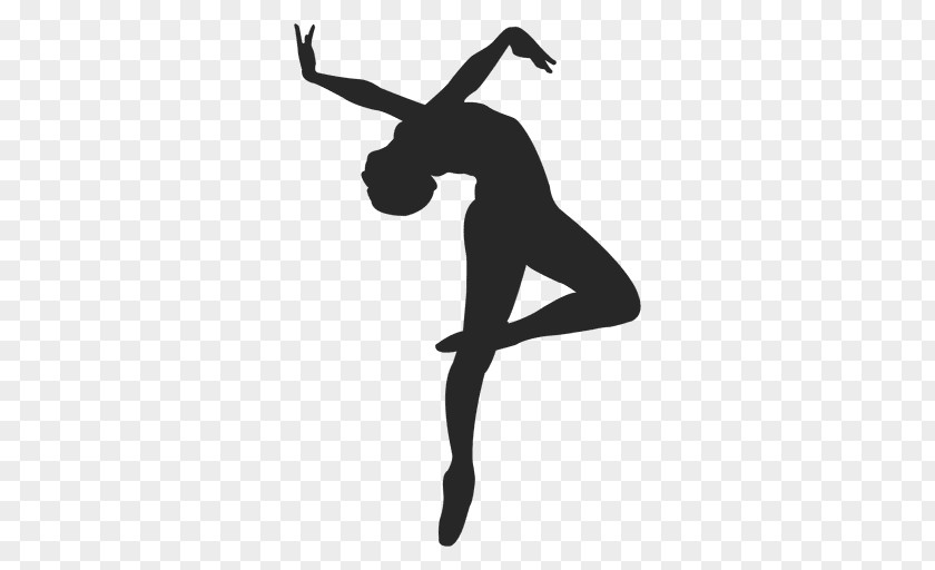 Dancer Ballet Wall Decal PNG