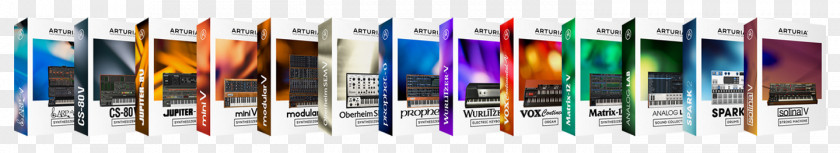 Pack Collection Arturia V-Collection 4 Sound Synthesizers Virtual Studio Technology Kontakt PNG