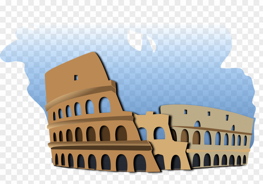 Rome Colosseum Roman Forum Castel Sant'Angelo Aurelian Walls Arch Of Constantine PNG