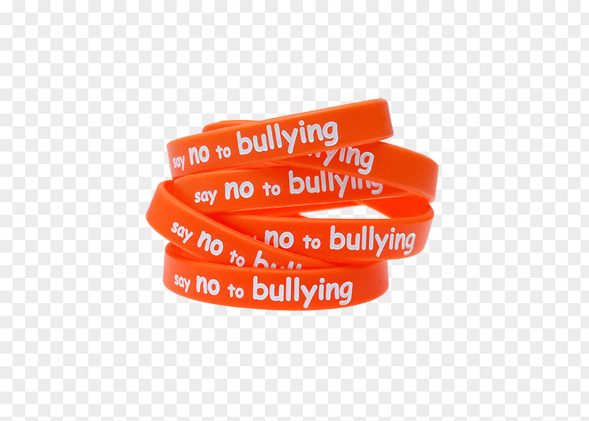 Stand Against Bullying Product Design Wristband PNG