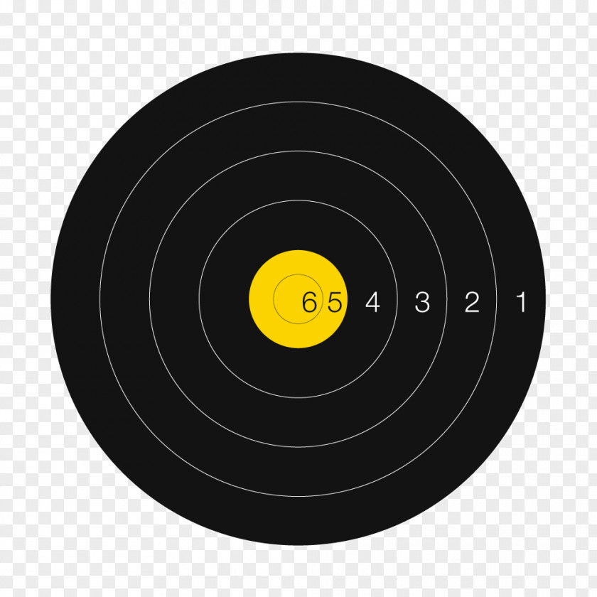 Bow And Arrow Phonograph Record Target Archery Circle PNG