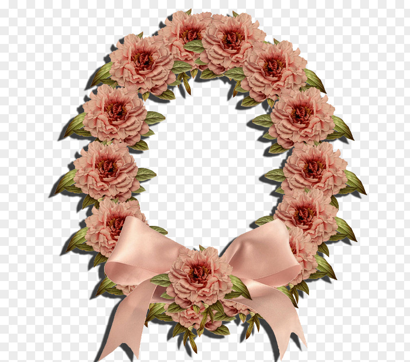 Flower Garden Roses Wreath Floral Design Cut Flowers PNG