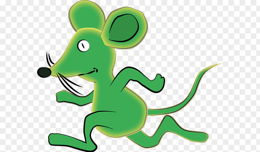 Huile Dans Leau Clip Art Une Souris Verte Nursery Rhyme Song Image PNG