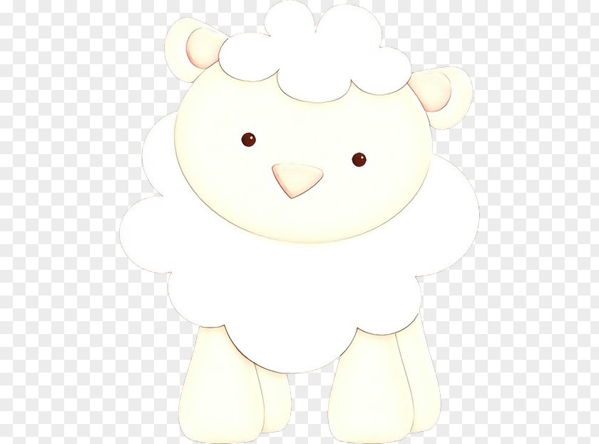 Smile Sheep Cartoon Clip Art PNG