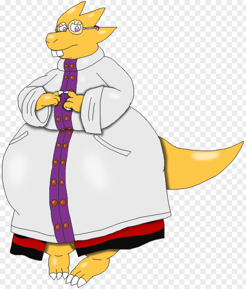 Undertale Fat Alphys Toriel PNG