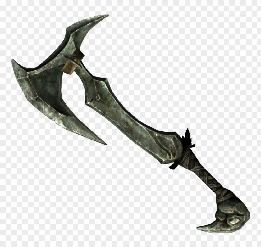 Axe The Elder Scrolls V: Skyrim Weapon Online Battle PNG