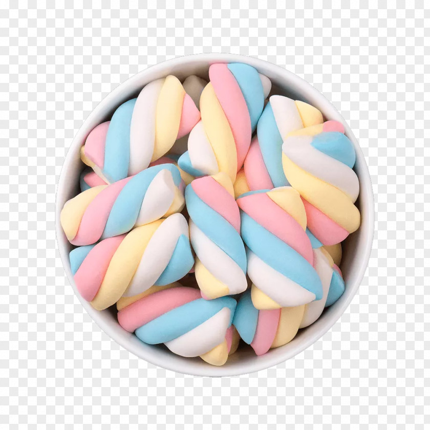 Candy Marshmallow Blue Yellow Corn Starch PNG