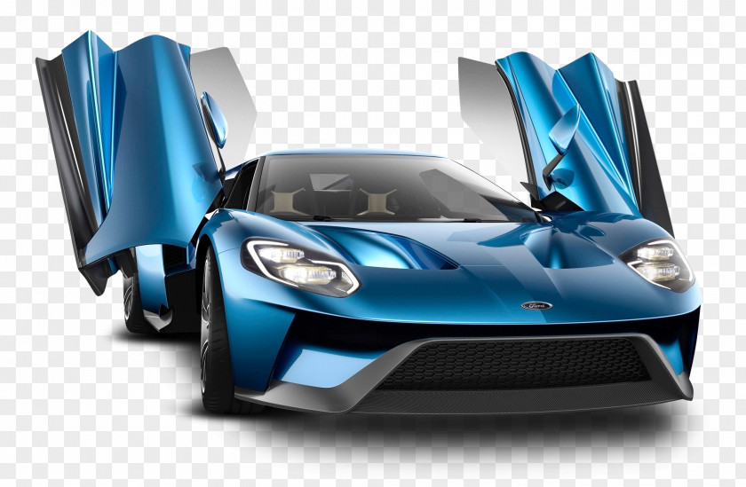 Ford Gt Blue Car 2017 GT S-Max PNG