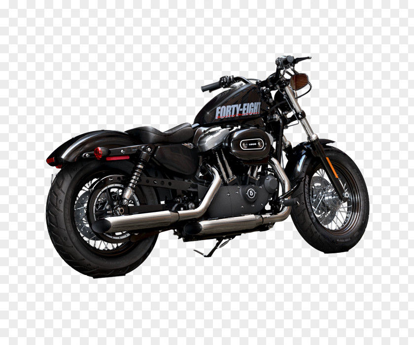 Motorcycle Exhaust System Harley-Davidson Sportster Softail PNG