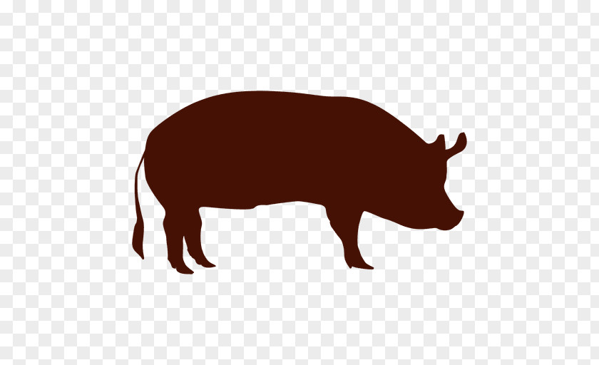 Pig Clip Art Vector Graphics Silhouette PNG