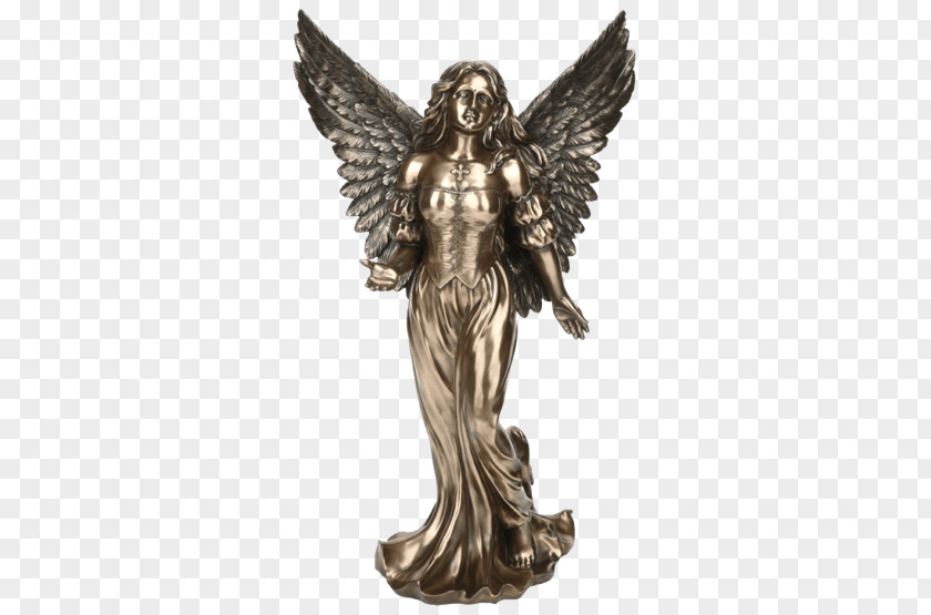 Angel Bronze Sculpture Figurine Statue Stone PNG