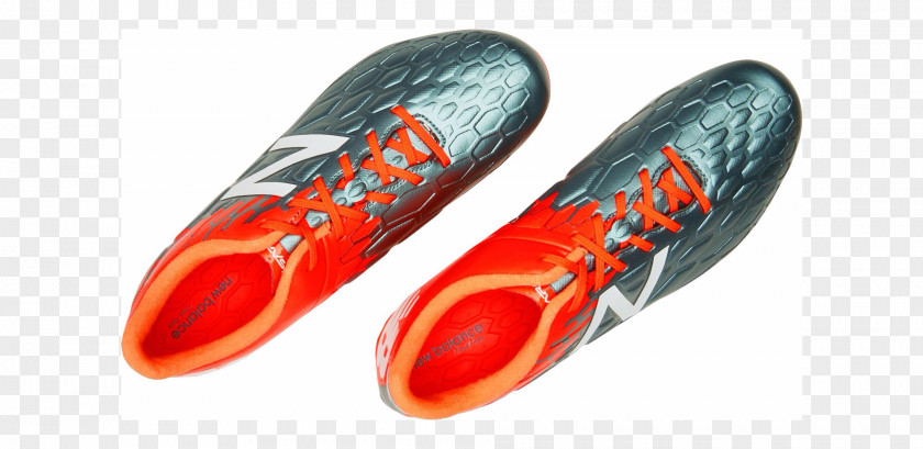 Cleat Kicking Soccer Ball Orange Football Boot New Balance Visaro 2.0 Mid Level FG Typhoon Shoe Product Design PNG