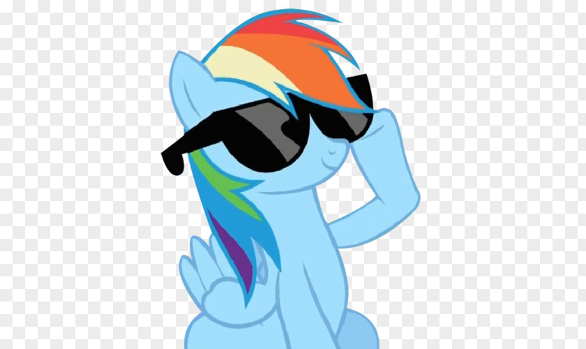 Dash Rainbow Sunglasses My Little Pony Scootaloo PNG