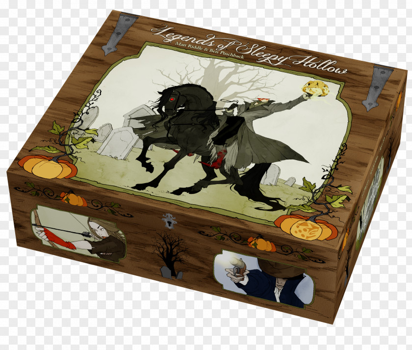 Headless Horseman The Legend Of Sleepy Hollow Board Game Defender Player PNG