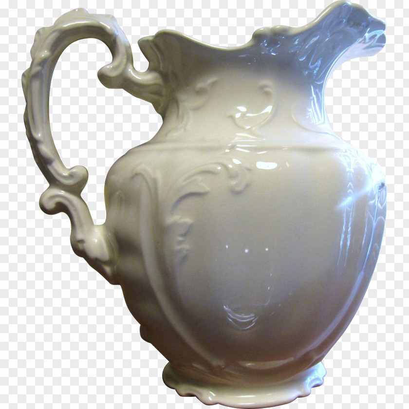 Ironstone China Pottery Jug Porcelain PNG