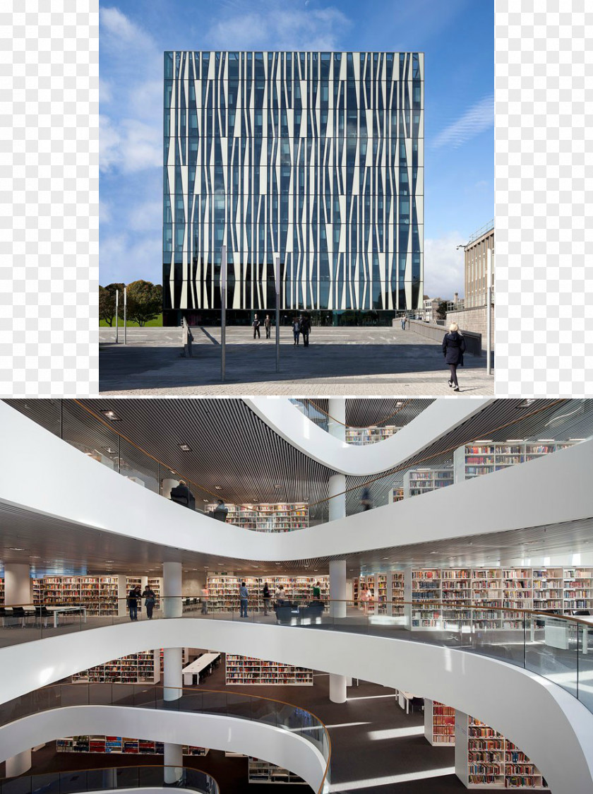 Linhas Irregulares Sir Duncan Rice Library Schmidt Hammer Lassen Architects University Academic PNG