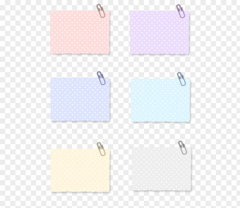 Pin Dot Colored Labels Paper Polka Pattern PNG