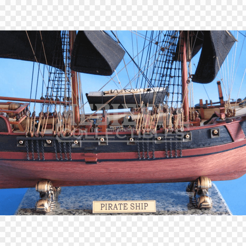 Pirates Of The Caribbean Ship Brigantine Model Piracy PNG
