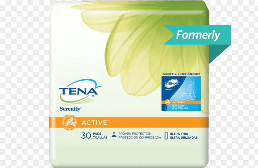 Super Absorbent TENA Incontinence Underwear Urinary Pad Pantyliner PNG