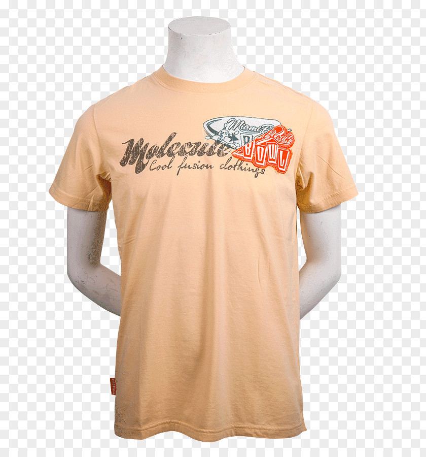 Yellow Bowl T-shirt Miami Beach Blue Orange PNG